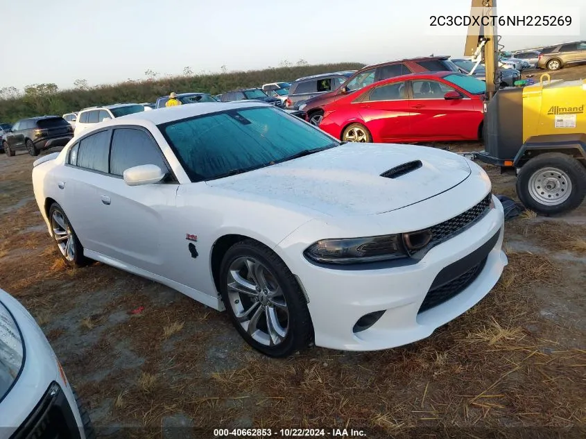 2022 Dodge Charger R/T VIN: 2C3CDXCT6NH225269 Lot: 40662853