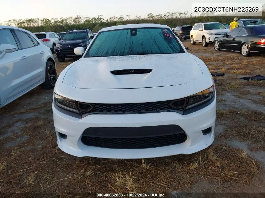 2022 Dodge Charger R/T VIN: 2C3CDXCT6NH225269 Lot: 40662853