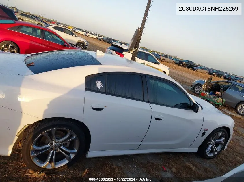 2022 Dodge Charger R/T VIN: 2C3CDXCT6NH225269 Lot: 40662853