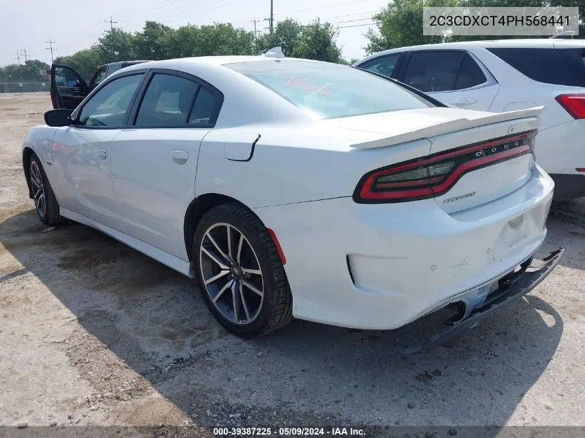 2023 Dodge Charger R/T VIN: 2C3CDXCT4PH568441 Lot: 39387225