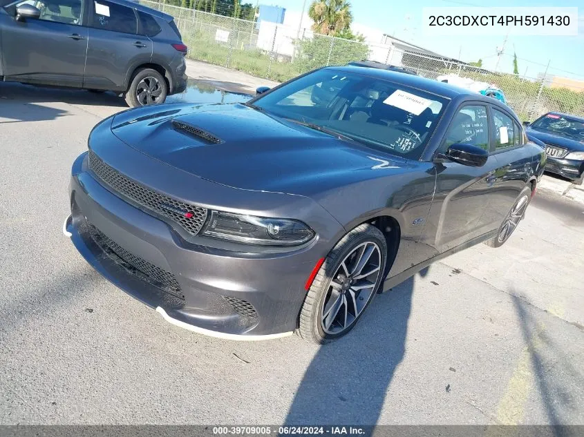 2023 Dodge Charger R/T VIN: 2C3CDXCT4PH591430 Lot: 39709005