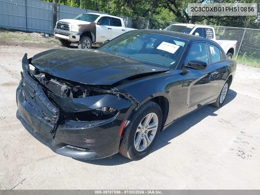 2023 Dodge Charger Sxt VIN: 2C3CDXBG1PH510856 Lot: 39787598