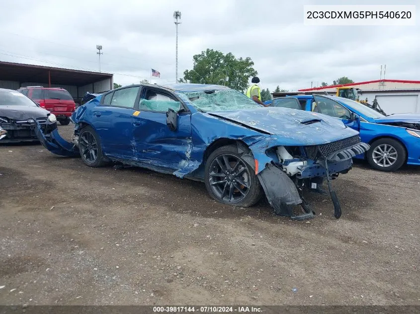 2023 Dodge Charger Gt Awd VIN: 2C3CDXMG5PH540620 Lot: 39817144