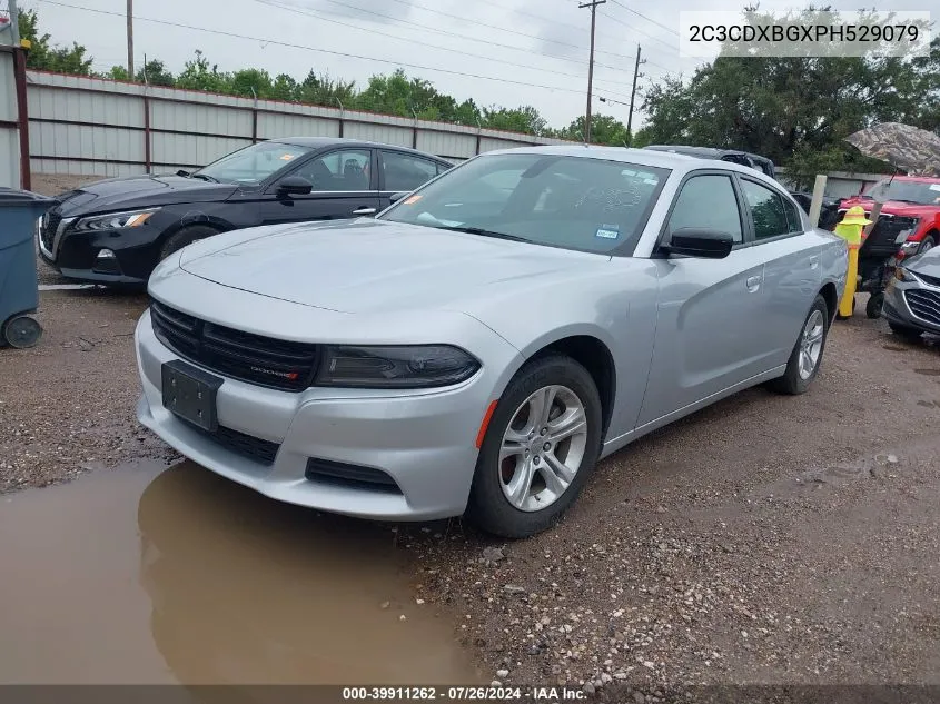 2023 Dodge Charger Sxt VIN: 2C3CDXBGXPH529079 Lot: 39911262