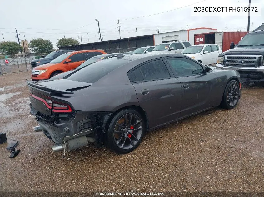 2023 Dodge Charger R/T VIN: 2C3CDXCT1PH515972 Lot: 39948716