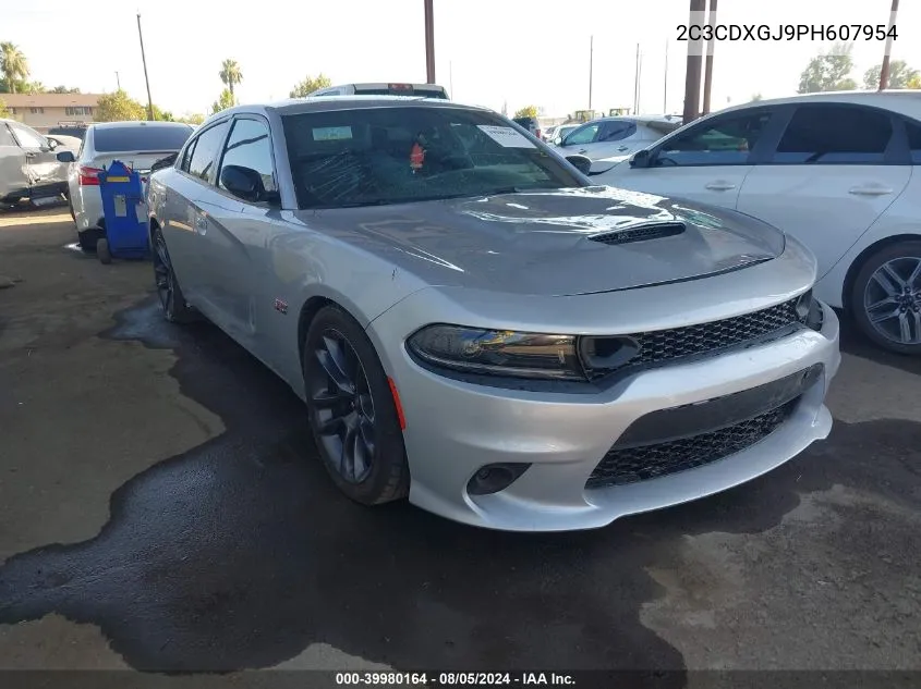 2023 Dodge Charger Scat Pack VIN: 2C3CDXGJ9PH607954 Lot: 39980164