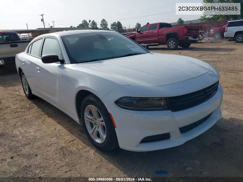 2C3CDXBG4PH633485 2023 Dodge Charger Sxt