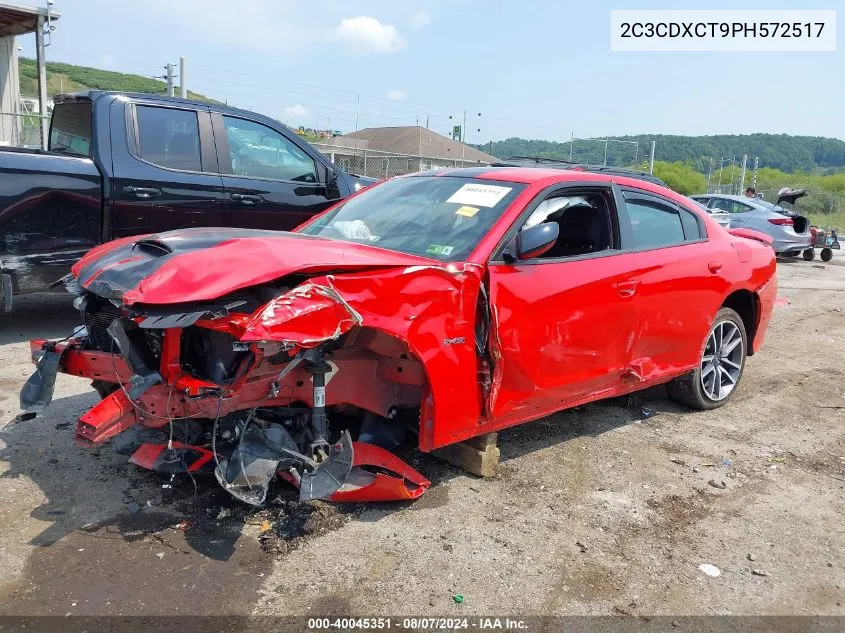 2023 Dodge Charger R/T VIN: 2C3CDXCT9PH572517 Lot: 40045351