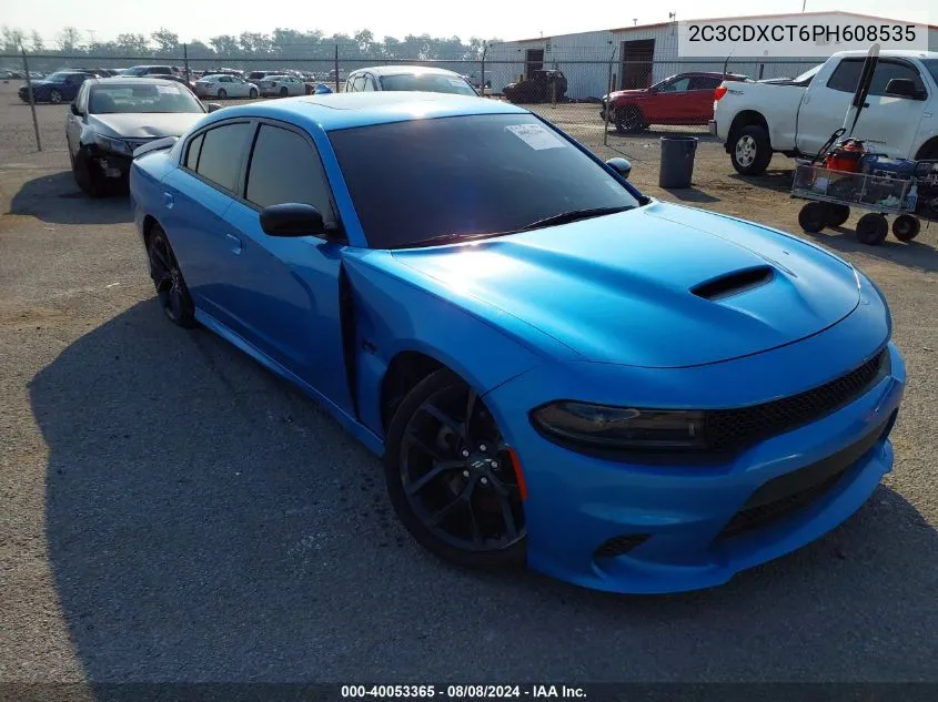 2023 Dodge Charger R/T VIN: 2C3CDXCT6PH608535 Lot: 40053365