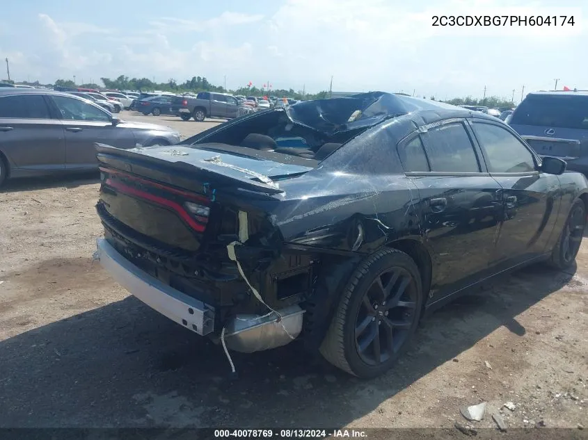 2C3CDXBG7PH604174 2023 Dodge Charger Sxt