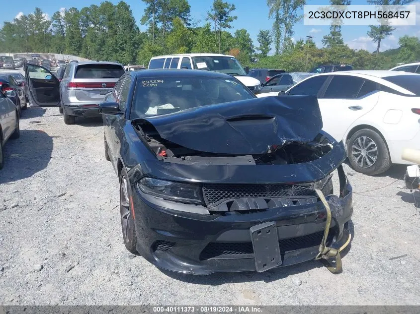 2023 Dodge Charger R/T VIN: 2C3CDXCT8PH568457 Lot: 40111373