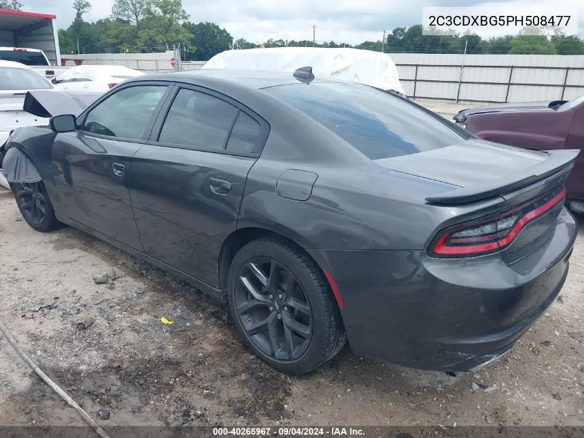 2C3CDXBG5PH508477 2023 Dodge Charger Sxt