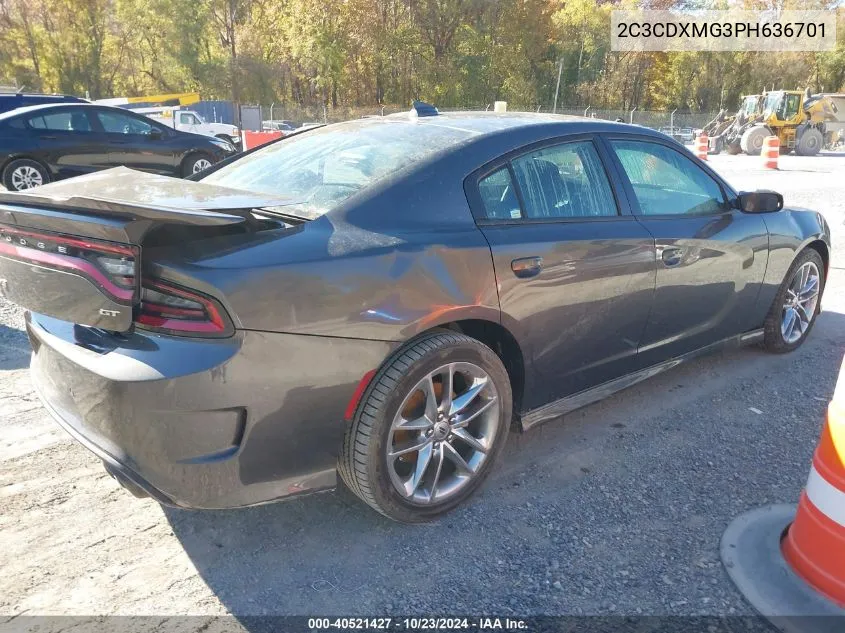 2C3CDXMG3PH636701 2023 Dodge Charger Gt Awd