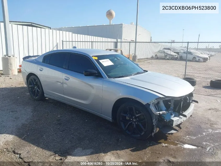 2C3CDXBG6PH523800 2023 Dodge Charger Sxt