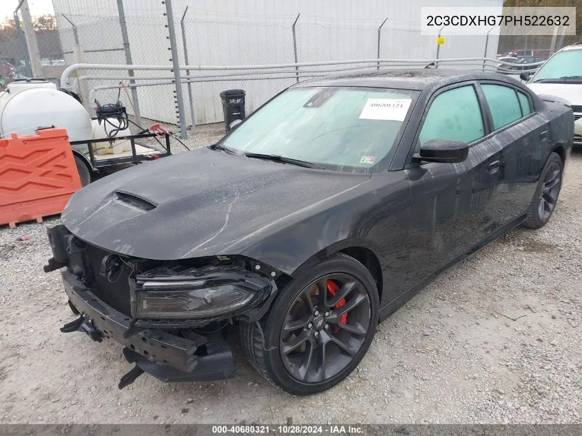 2023 Dodge Charger Gt VIN: 2C3CDXHG7PH522632 Lot: 40680321