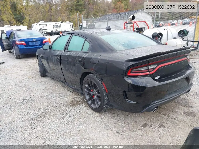 2023 Dodge Charger Gt VIN: 2C3CDXHG7PH522632 Lot: 40680321