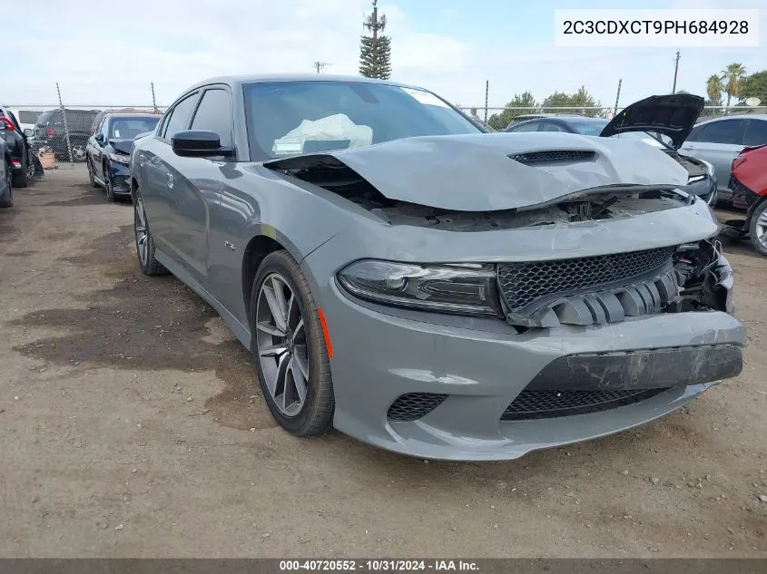 2023 Dodge Charger R/T VIN: 2C3CDXCT9PH684928 Lot: 40720552