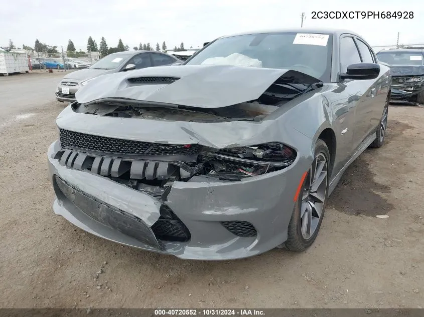 2023 Dodge Charger R/T VIN: 2C3CDXCT9PH684928 Lot: 40720552