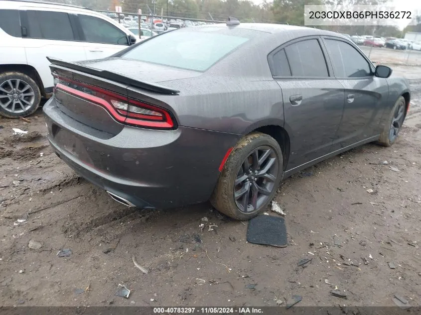 2C3CDXBG6PH536272 2023 Dodge Charger Sxt