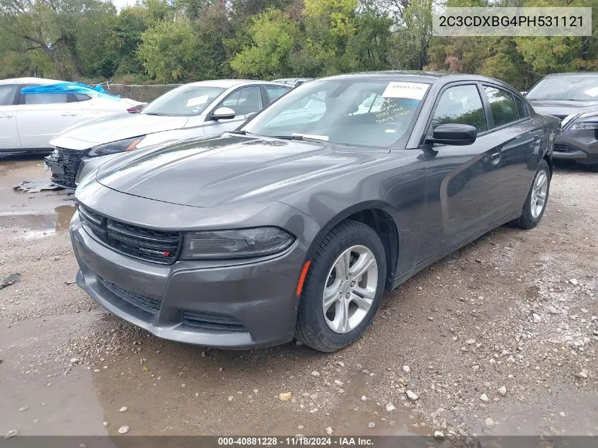 2C3CDXBG4PH531121 2023 Dodge Charger Sxt