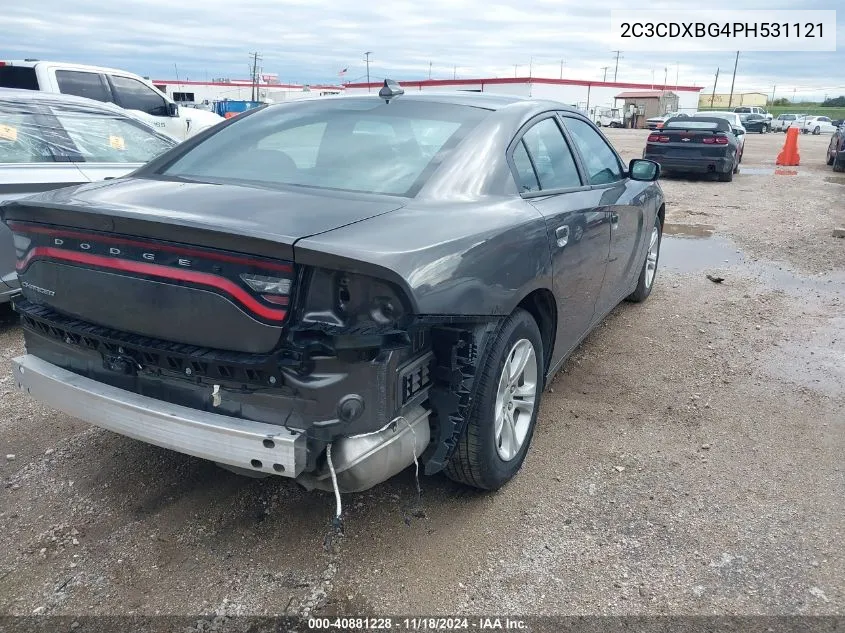 2C3CDXBG4PH531121 2023 Dodge Charger Sxt