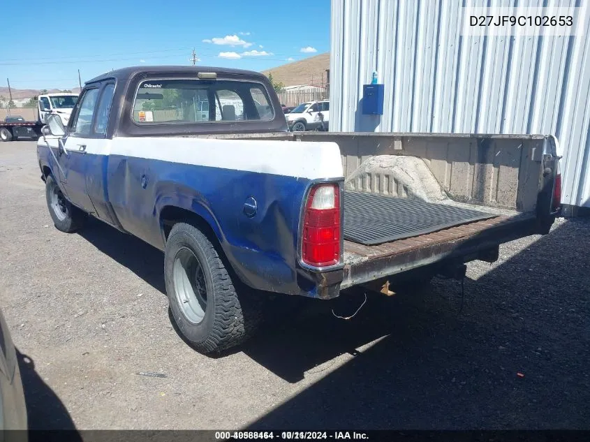 1979 Dodge D150 VIN: D27JF9C102653 Lot: 40588464