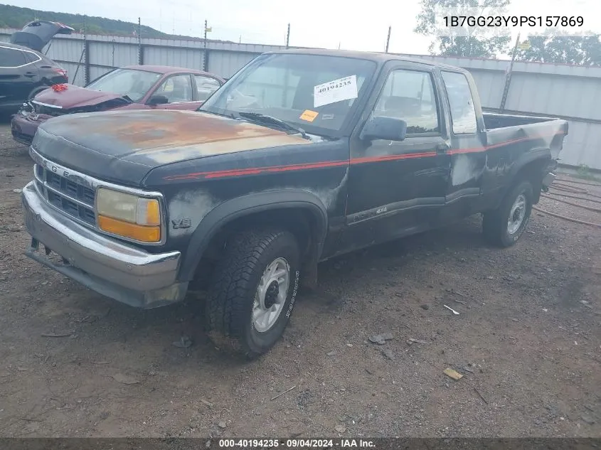 1993 Dodge Dakota VIN: 1B7GG23Y9PS157869 Lot: 40194235