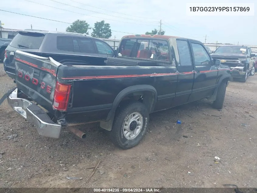 1993 Dodge Dakota VIN: 1B7GG23Y9PS157869 Lot: 40194235