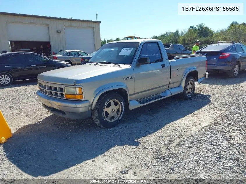 1B7FL26X6PS166586 1993 Dodge Dakota