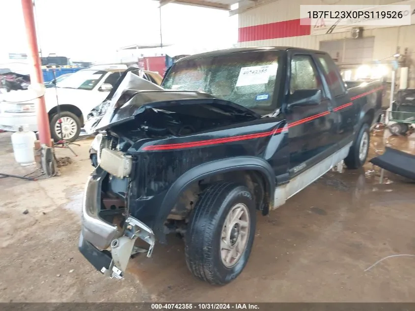 1993 Dodge Dakota VIN: 1B7FL23X0PS119526 Lot: 40742355