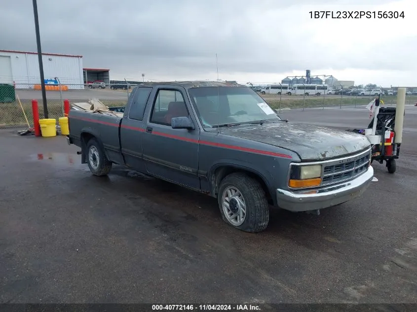 1993 Dodge Dakota VIN: 1B7FL23X2PS156304 Lot: 40772146