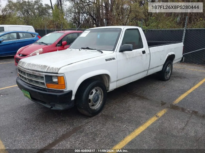 1B7FL26X8PS280444 1993 Dodge Dakota