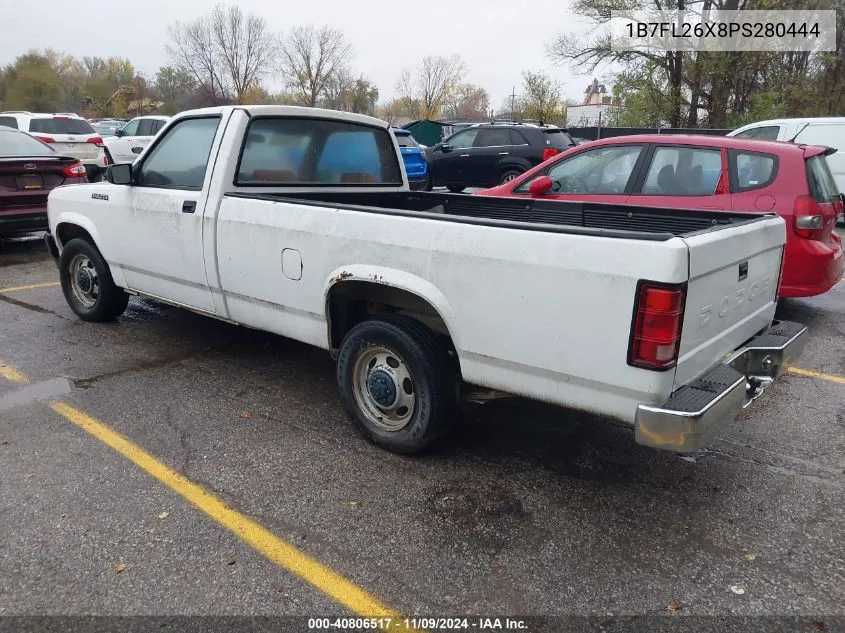 1B7FL26X8PS280444 1993 Dodge Dakota