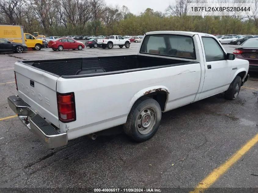 1B7FL26X8PS280444 1993 Dodge Dakota