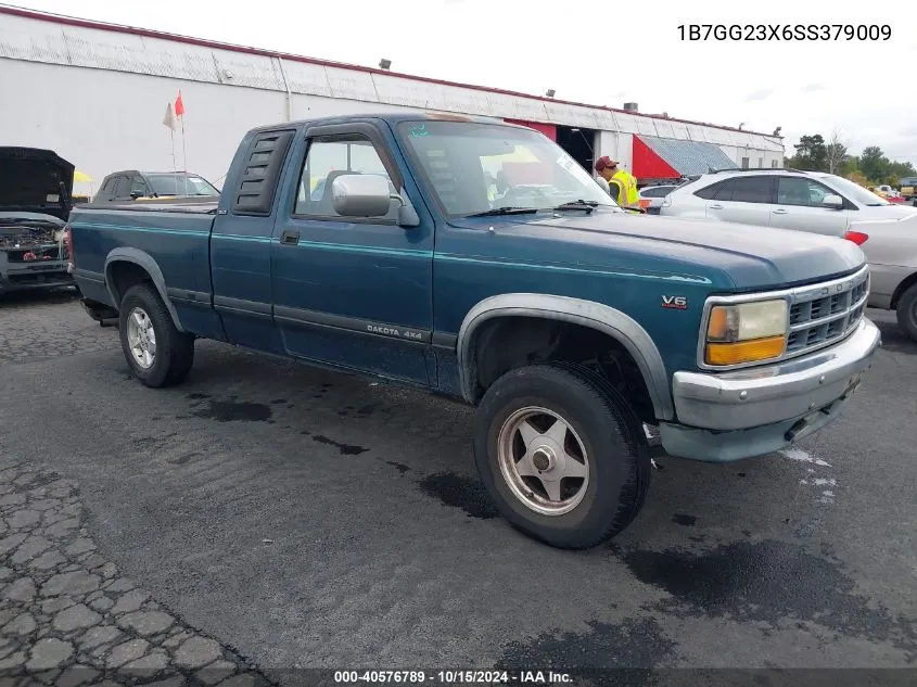 1995 Dodge Dakota VIN: 1B7GG23X6SS379009 Lot: 40576789