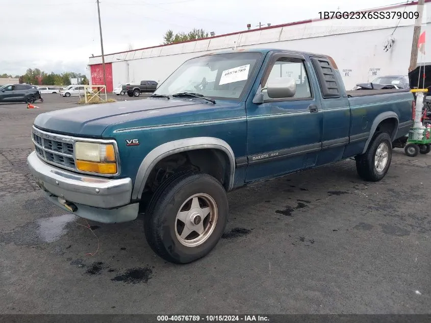 1995 Dodge Dakota VIN: 1B7GG23X6SS379009 Lot: 40576789