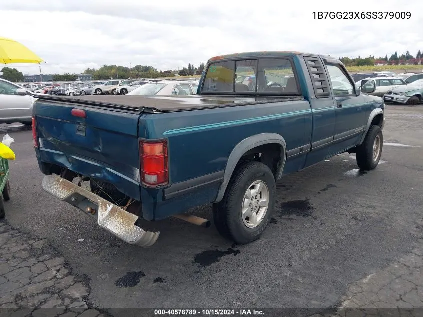 1995 Dodge Dakota VIN: 1B7GG23X6SS379009 Lot: 40576789