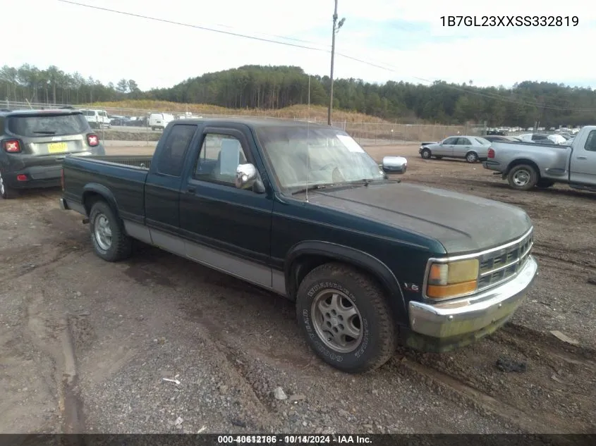 1995 Dodge Dakota VIN: 1B7GL23XXSS332819 Lot: 40612186