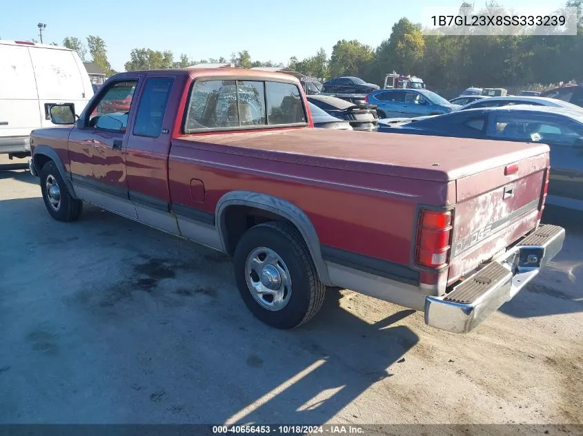 1995 Dodge Dakota VIN: 1B7GL23X8SS333239 Lot: 40656453