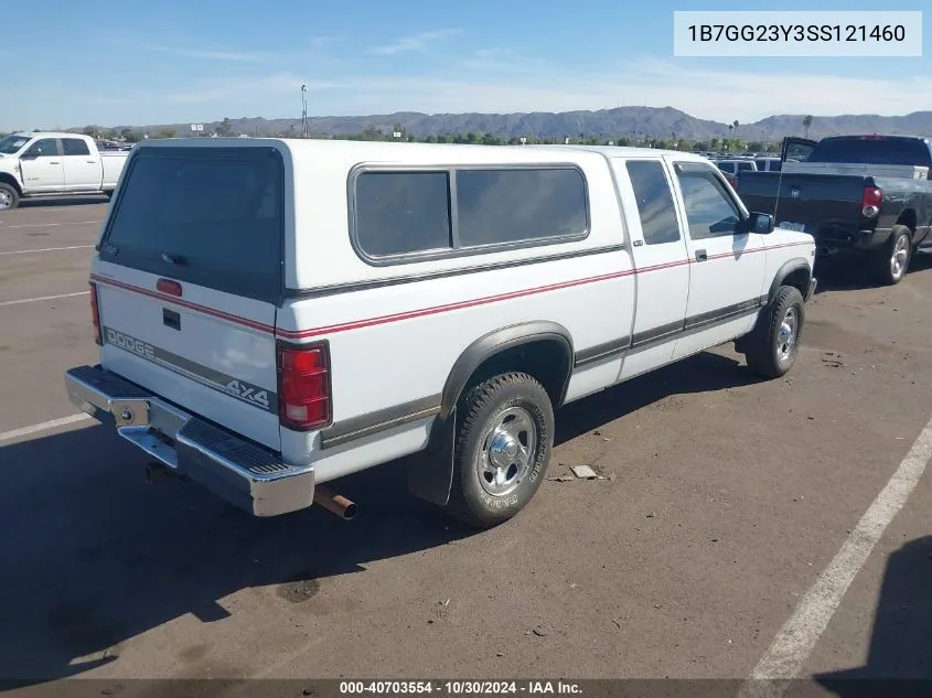 1995 Dodge Dakota VIN: 1B7GG23Y3SS121460 Lot: 40703554