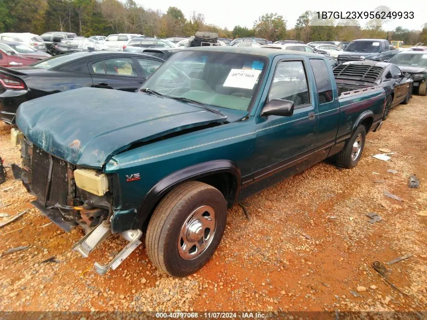 1995 Dodge Dakota VIN: 1B7GL23X956249933 Lot: 40797068