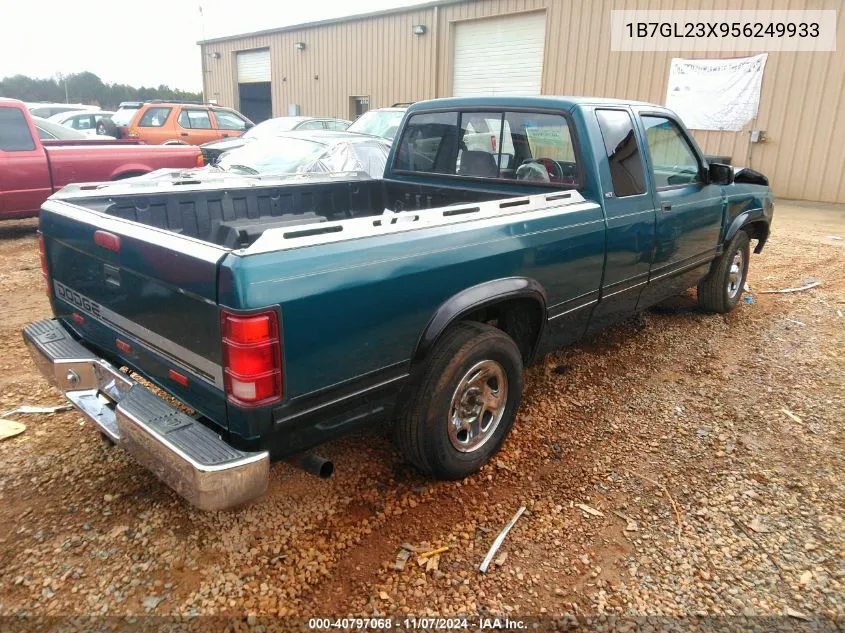 1995 Dodge Dakota VIN: 1B7GL23X956249933 Lot: 40797068