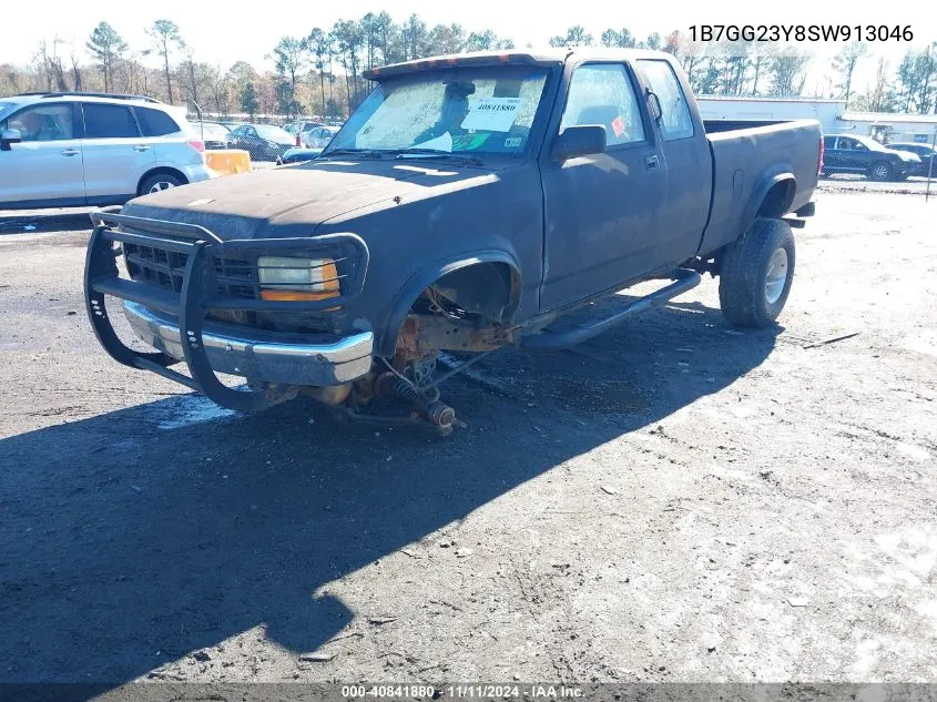 1995 Dodge Dakota VIN: 1B7GG23Y8SW913046 Lot: 40841880