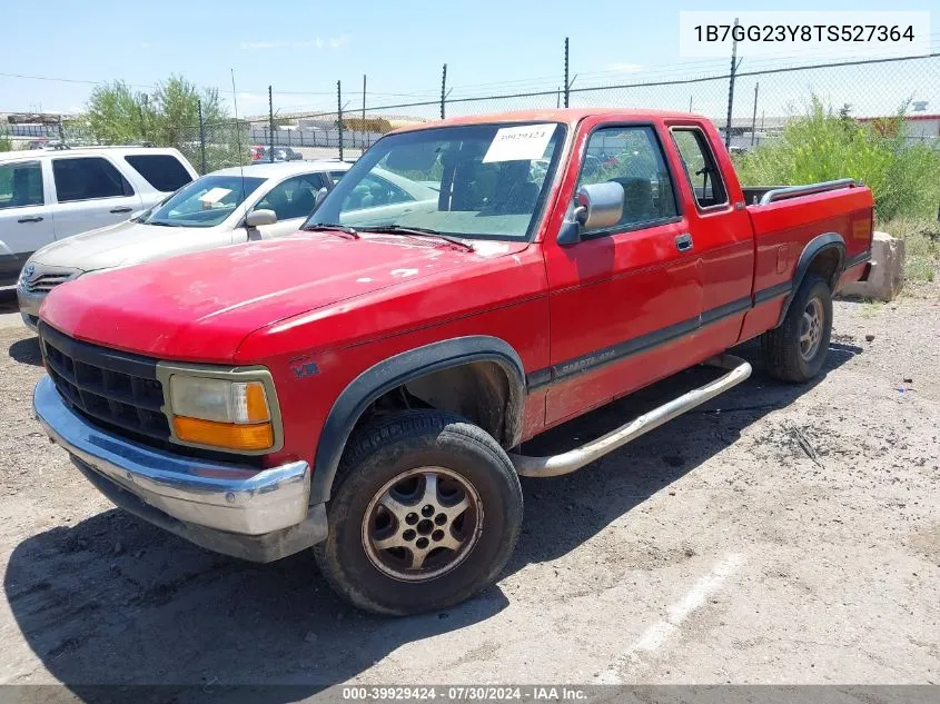 1996 Dodge Dakota VIN: 1B7GG23Y8TS527364 Lot: 39929424