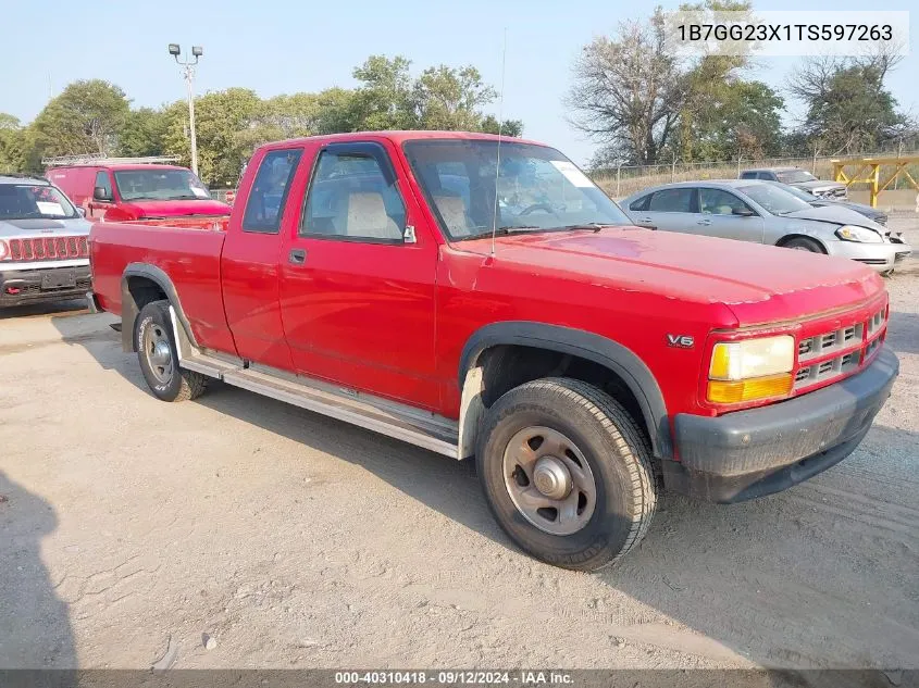 1996 Dodge Dakota VIN: 1B7GG23X1TS597263 Lot: 40310418