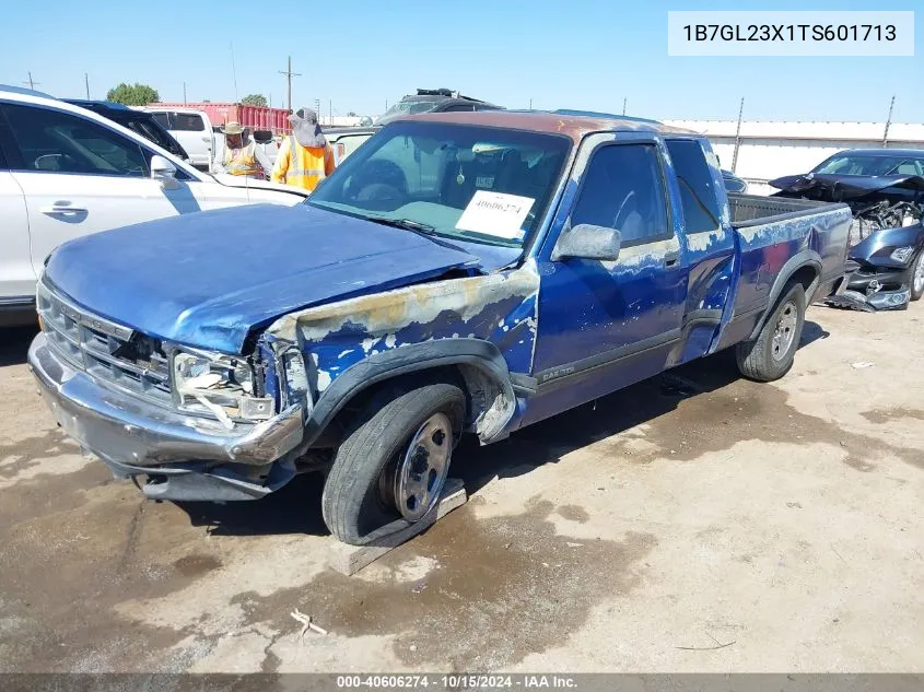 1996 Dodge Dakota VIN: 1B7GL23X1TS601713 Lot: 40606274