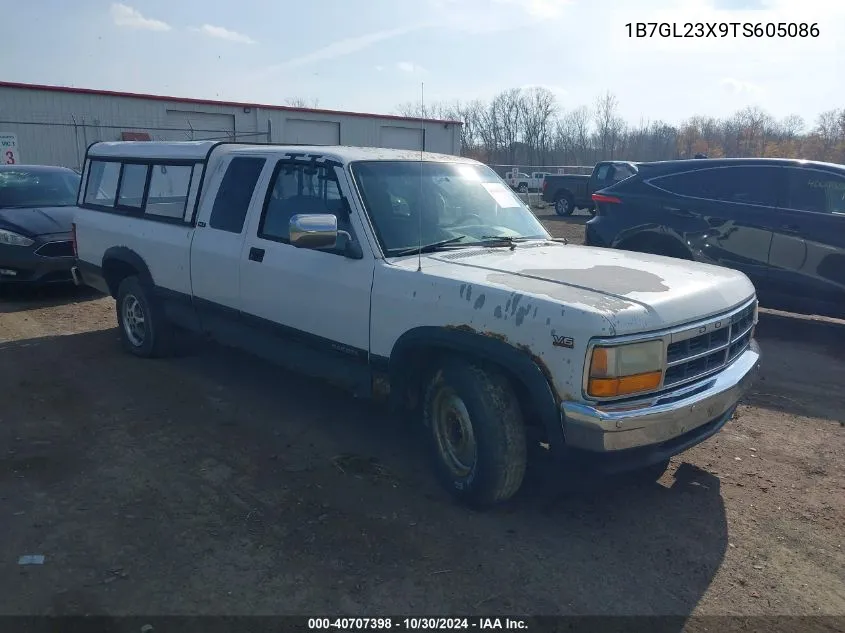 1996 Dodge Dakota VIN: 1B7GL23X9TS605086 Lot: 40707398