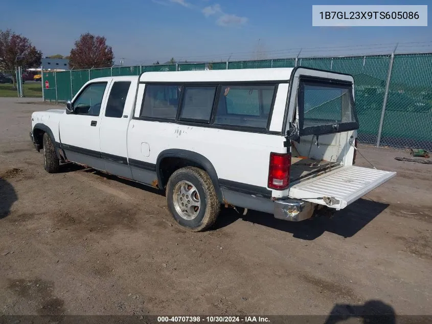 1996 Dodge Dakota VIN: 1B7GL23X9TS605086 Lot: 40707398