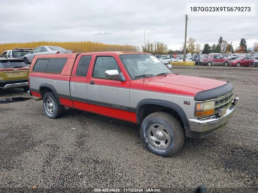 1996 Dodge Dakota VIN: 1B7GG23X9TS679273 Lot: 40834628