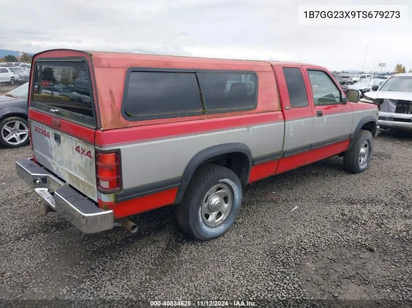 1996 Dodge Dakota VIN: 1B7GG23X9TS679273 Lot: 40834628